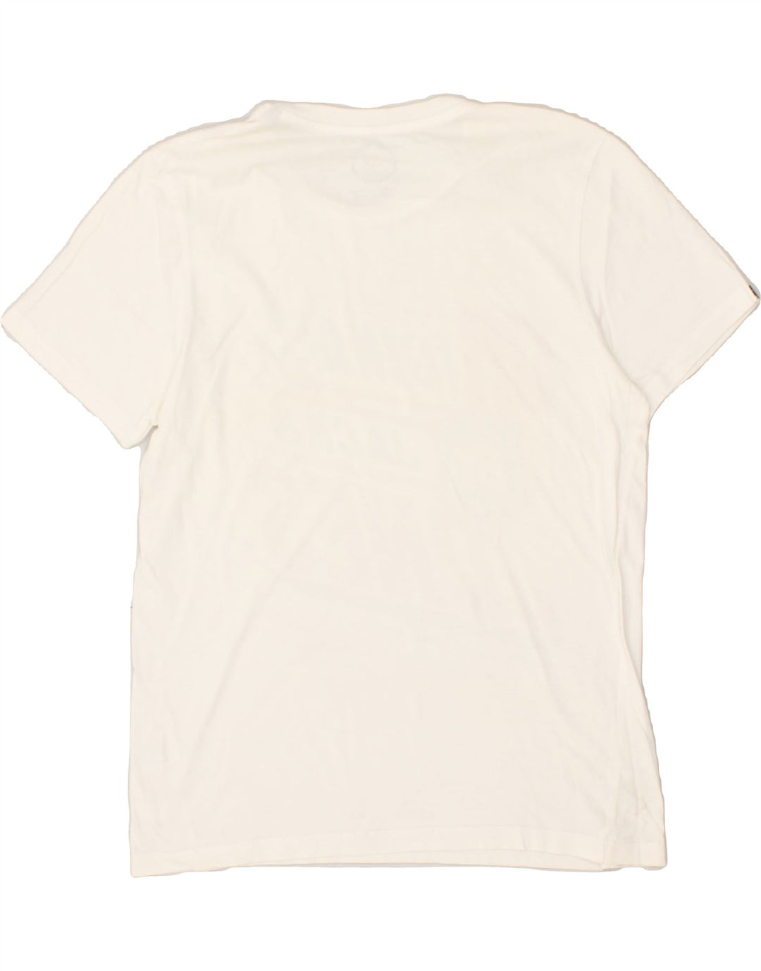 JACK & JONES Mens Graphic T-Shirt Top Large Off White Cotton | Vintage Jack & Jones | Thrift | Second-Hand Jack & Jones | Used Clothing | Messina Hembry 