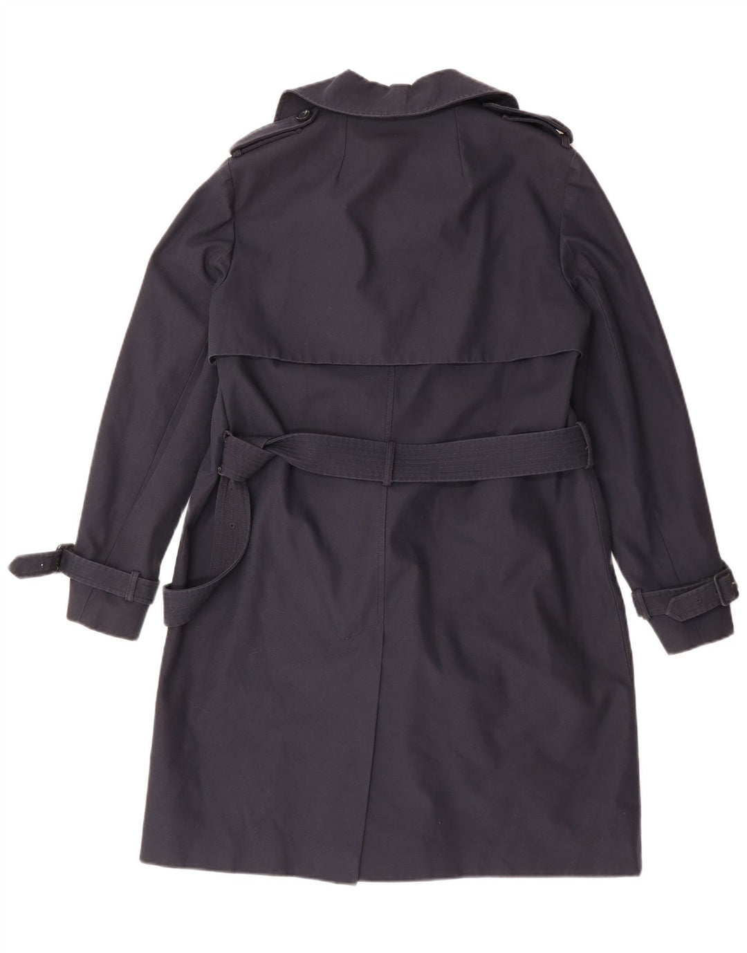 Женский тренч WAREHOUSE UK 16, большой темно-синий полиэстер