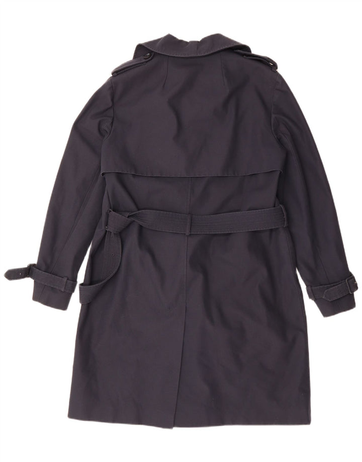 Женский тренч WAREHOUSE UK 16, большой темно-синий полиэстер