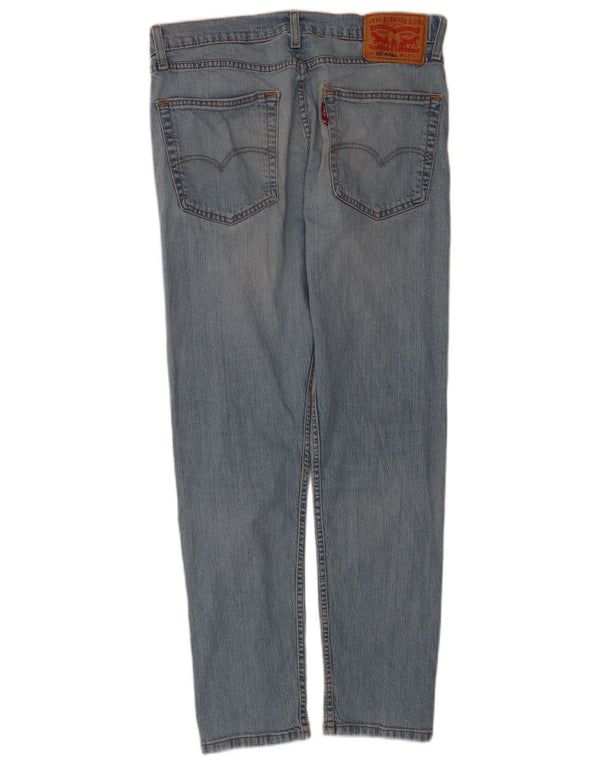 Мужские зауженные джинсы Levi's 502 Hi-Ball W32 L30, синий хлопок