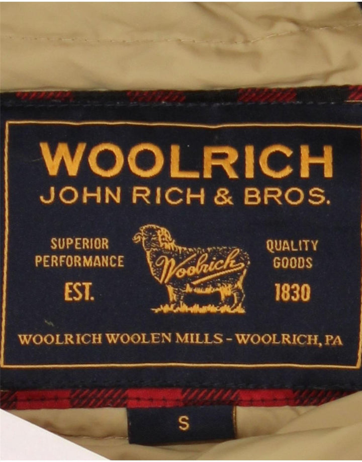Мужская ветровка-бомбер Woolrich UK 36, маленький черный полиэстер