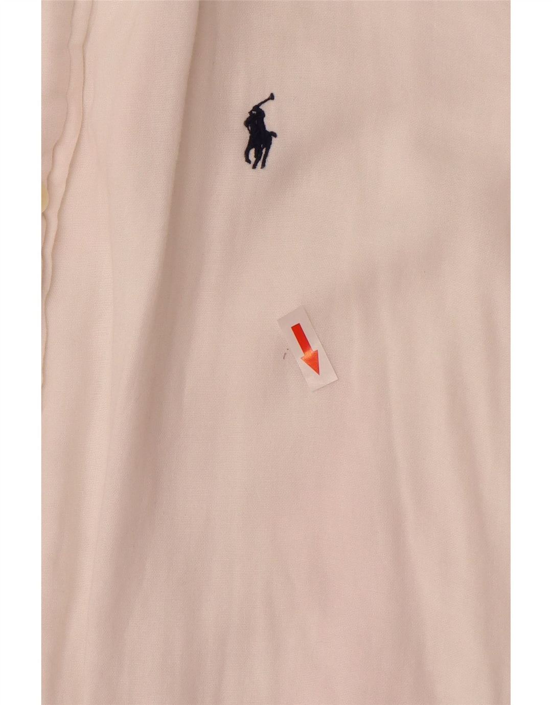Мужская рубашка индивидуального кроя Ralph Lauren, большой белый хлопок