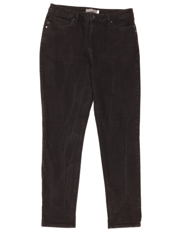Женские джинсы скинни MINT VELVET UK 14, большие W31 L29, черный хлопок