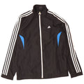 Мужская спортивная куртка Adidas UK 40/42, средний черный полиэстер