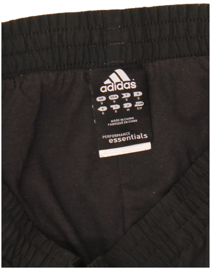 Adidas Мужские спортивные брюки Джоггеры Маленькие черные полиэстер