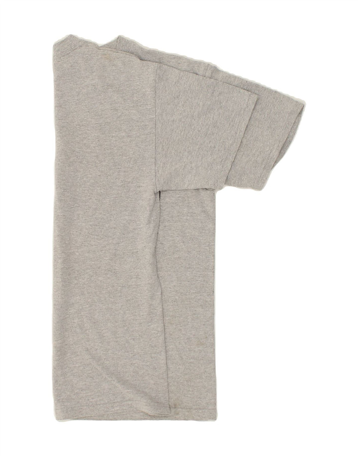 MAJESTIC Mens Graphic T-Shirt Top Medium Grey Cotton Vintage Majestic and Second-Hand Majestic from Messina Hembry 