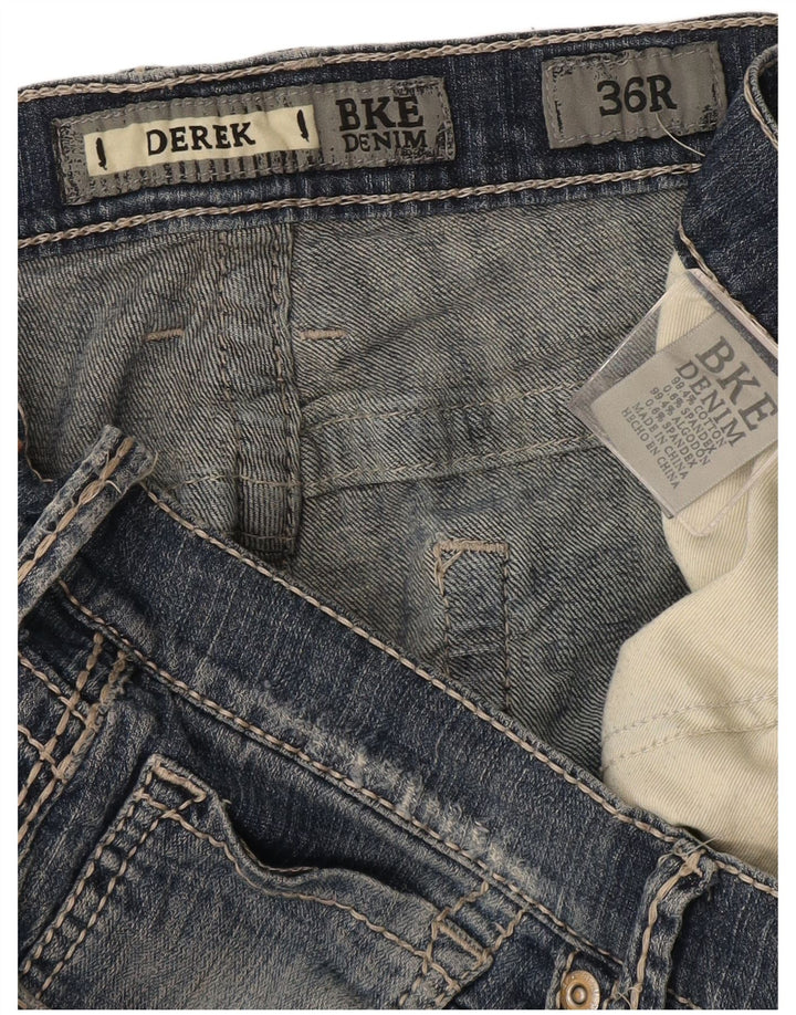 Мужские джинсы BKE Derek Bootcut W36 L31, темно-синие, хлопок