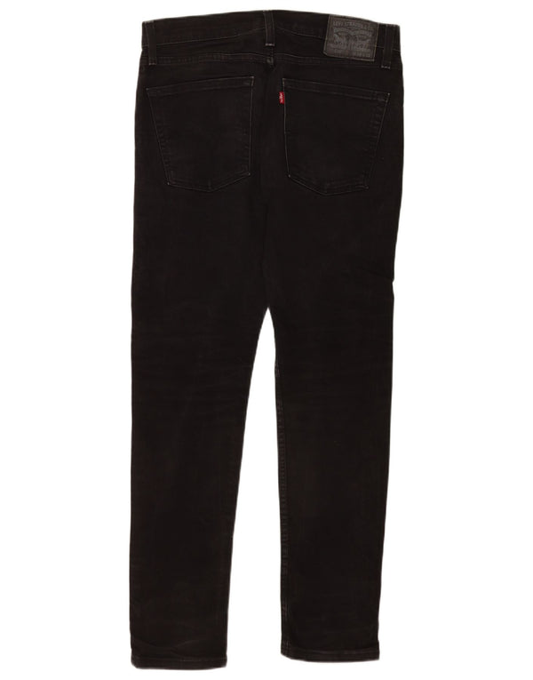 Мужские джинсы скинни Levi's 510 W32 L32, черный хлопок