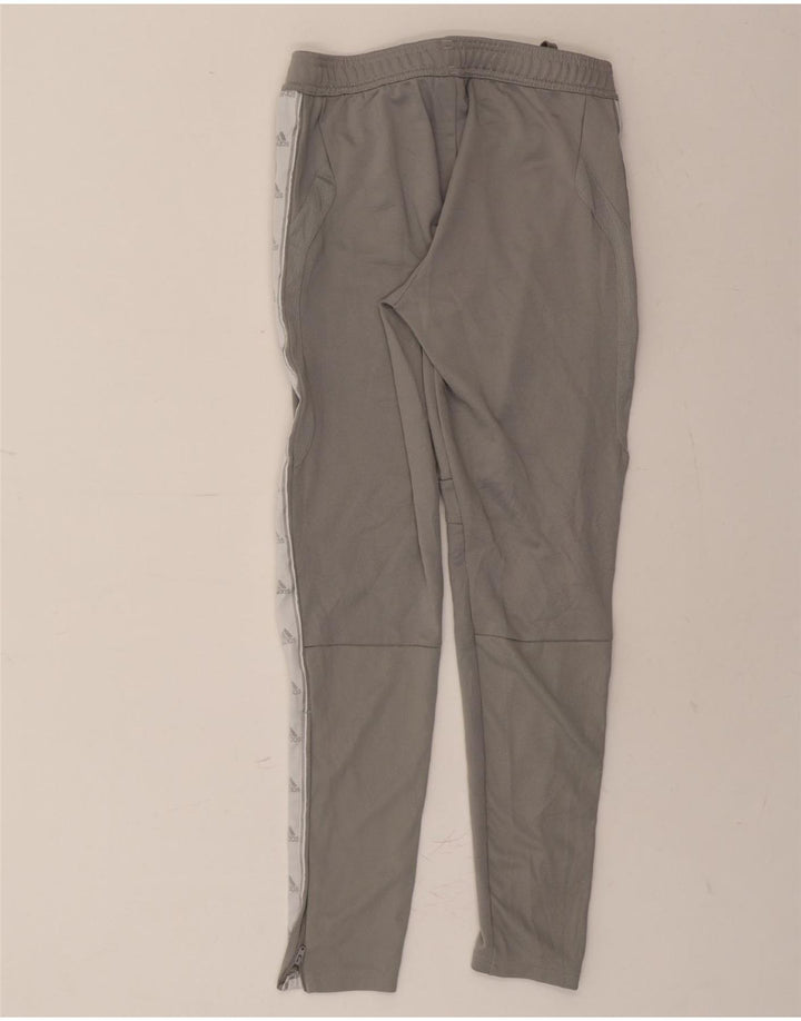 ADIDAS Womens Graphic Tracksuit Trousers UK 8/10 Small  Grey Polyester Vintage Adidas and Second-Hand Adidas from Messina Hembry 