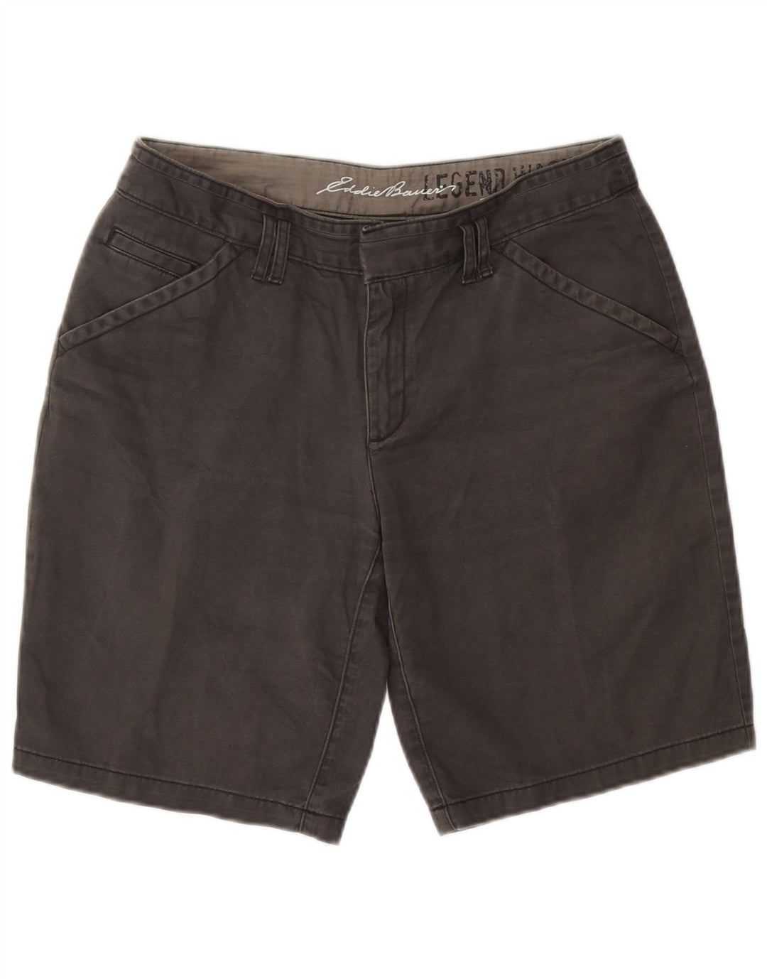 Женские шорты чинос Eddie Bauer US 8 Medium W30 Серые хлопковые