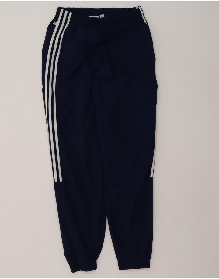 Adidas Мужские спортивные брюки Джоггеры Маленькие темно-синие полиэстер