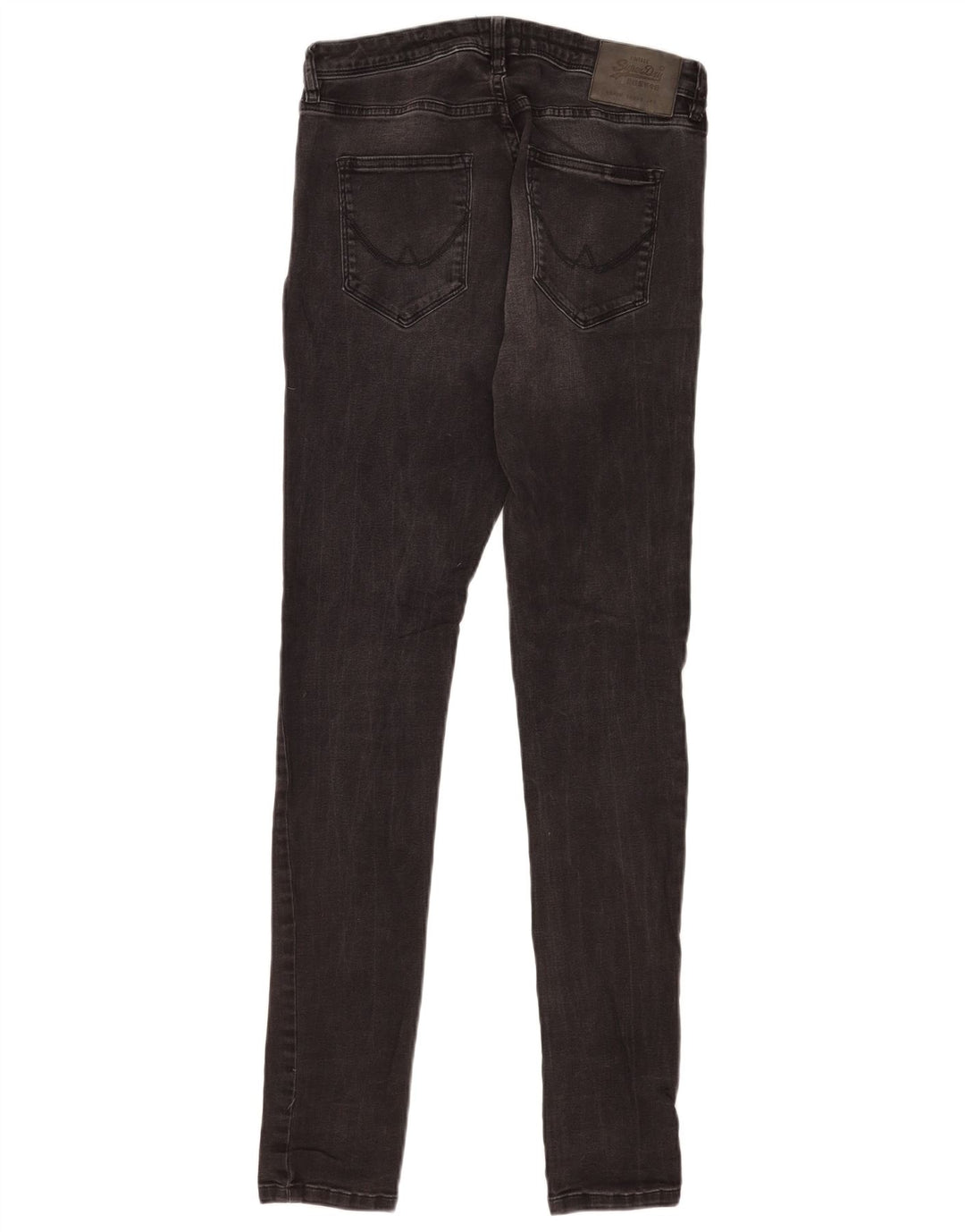 Женские джинсы скинни Superdry W32 L34 Серый хлопок