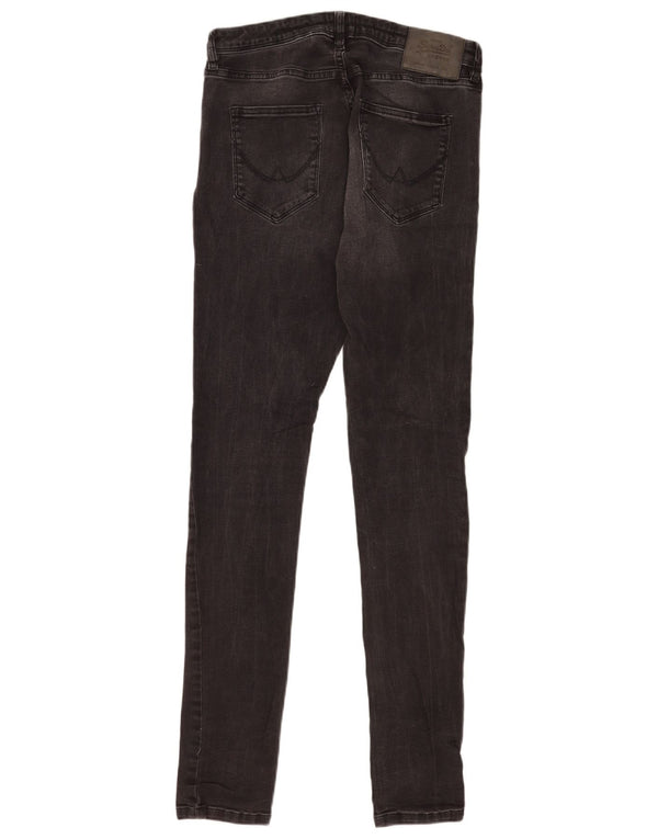 Женские джинсы скинни Superdry W32 L34 Серый хлопок