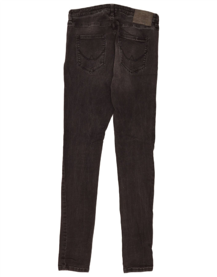 Женские джинсы скинни Superdry W32 L34 Серый хлопок