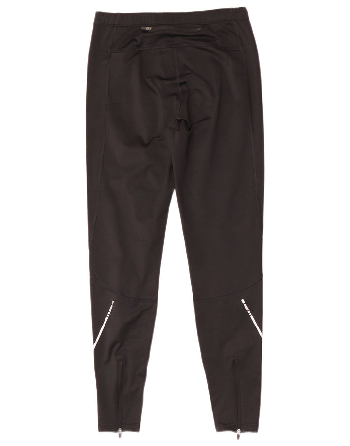 Asics Boys Tracksuit Trousers 13-14 Years Medium Black Polyester