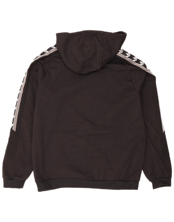 Мужской джемпер с капюшоном Adidas с рисунком, средний черный, полиэстер с цветными блоками