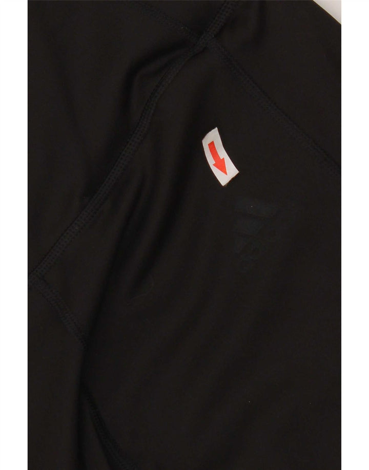 Женские леггинсы Adidas Aeroready UK 12/14, средний черный полиэстер