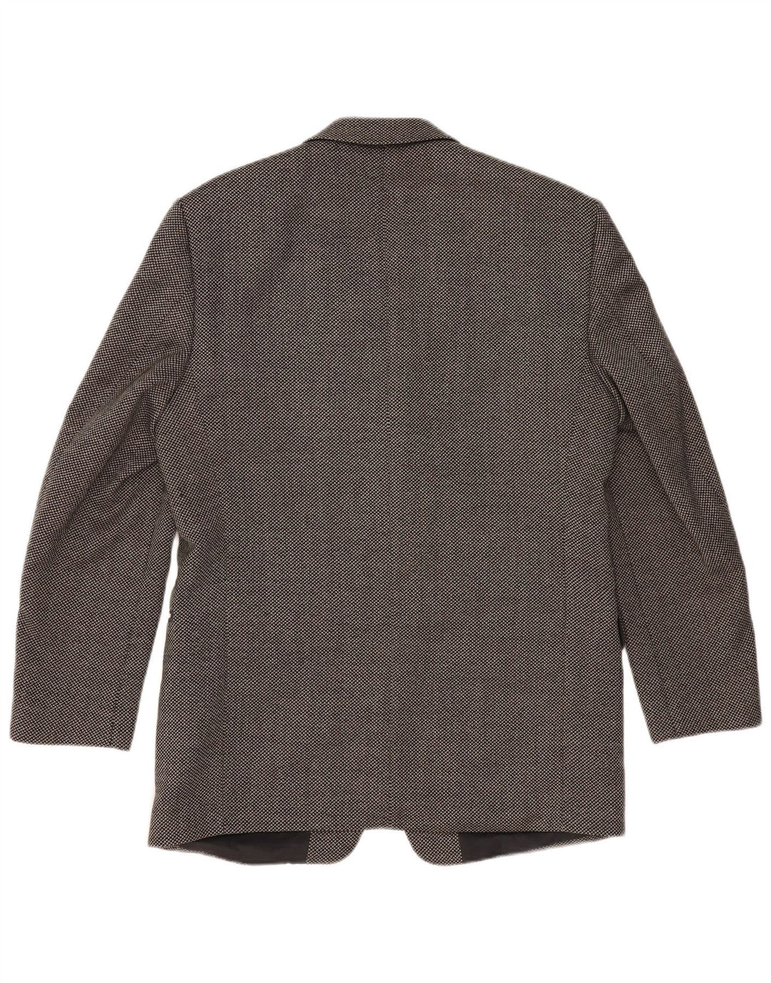 REDGREEN Мужской пиджак на 3 пуговицах EU 50, большой серый пятнистый шерстяной пиджак