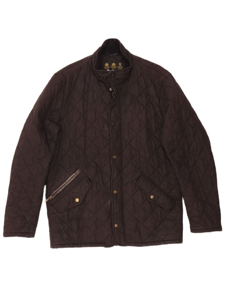 Мужская стеганая куртка Barbour UK 38 средний черный