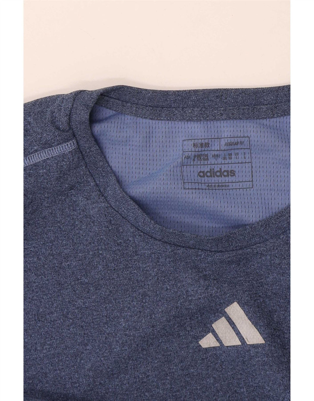 Мужская футболка Adidas Aeroready Regular Fit, большая синяя