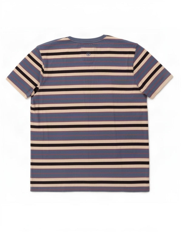 Мужская футболка Fat Face Top 2XL, хлопок в синюю полоску