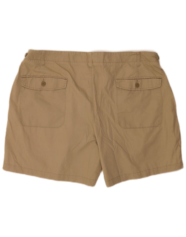 Мужские шорты чинос Marks & Spencer Blue Harbour W42 2XL бежевого цвета, хлопок