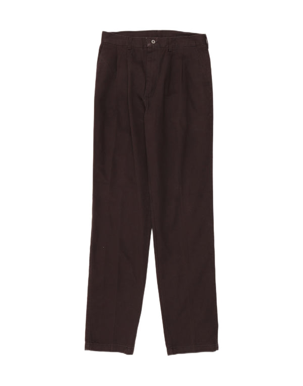 WRANGLER Mens Pegged Chino Trousers W32 L36 Brown Cotton