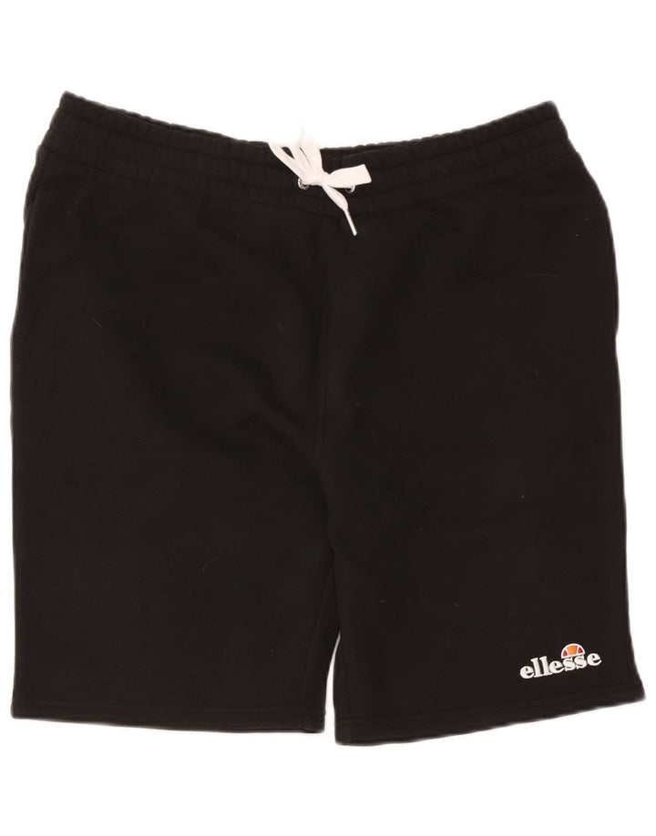 Мужские спортивные шорты Ellesse, большие черные, хлопок