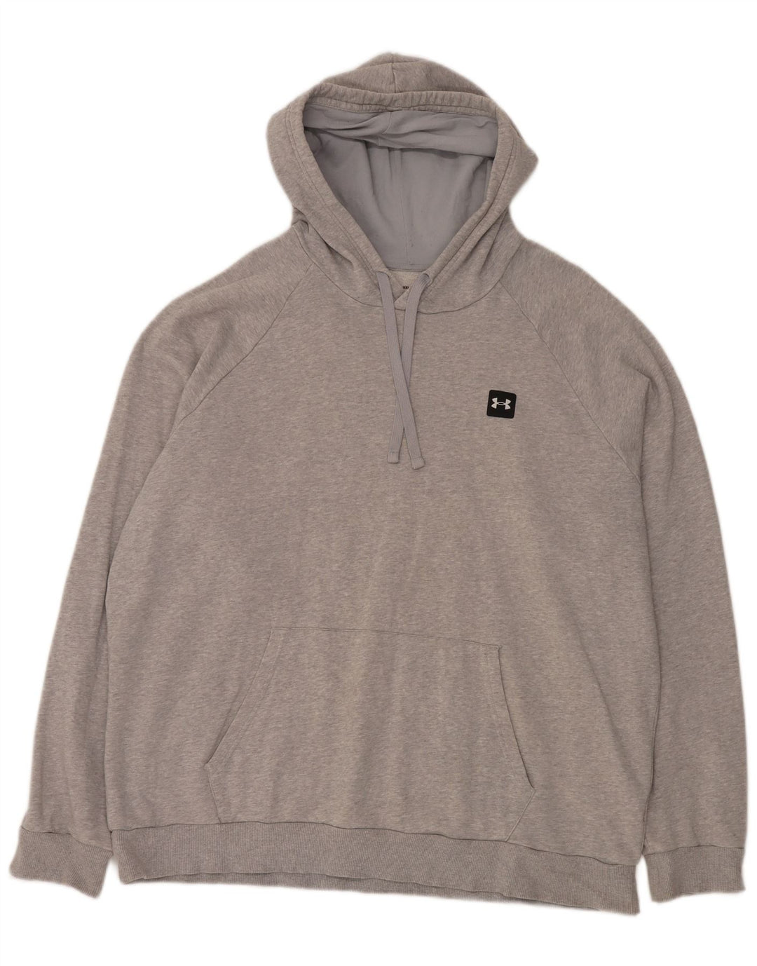 Мужской джемпер свободного покроя с капюшоном UNDER ARMOR Cold Gear 2XL, серый хлопок