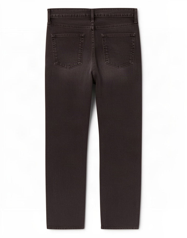 Мужские прямые джинсы Marks & Spencer W34 L29, черные, хлопковые