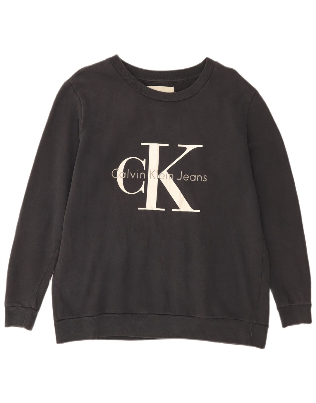 CALVIN KLEIN JEANS Мужской свитшот с рисунком, маленький черный
