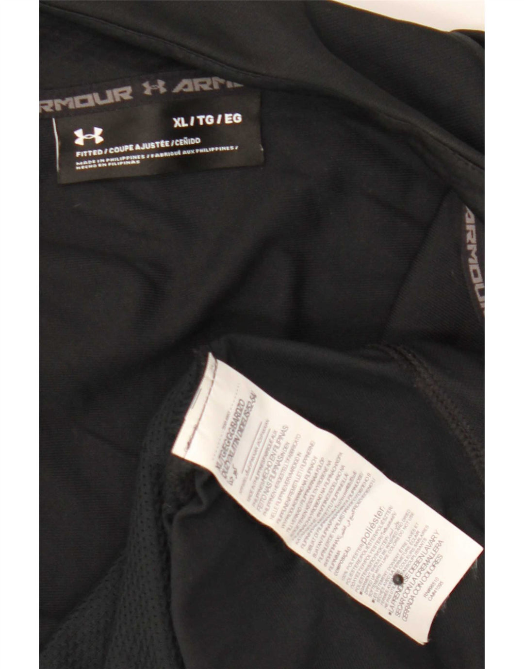 Мужская спортивная куртка Under Armour XL, черный полиэстер