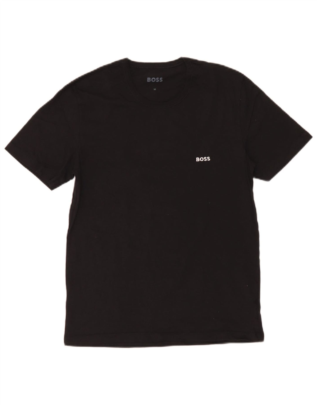 Мужская футболка Hugo Boss Top Medium Black Cotton