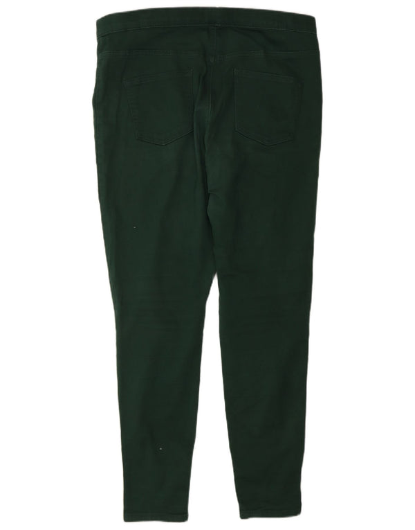 Женские джинсы джеггинсы Marks & Spencer UK 16, большие W32 L30, зеленый хлопок