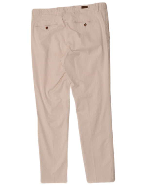 Брюки-чиносы Massimo Dutti мужские узкие EU 42 большие W32 L31 белые