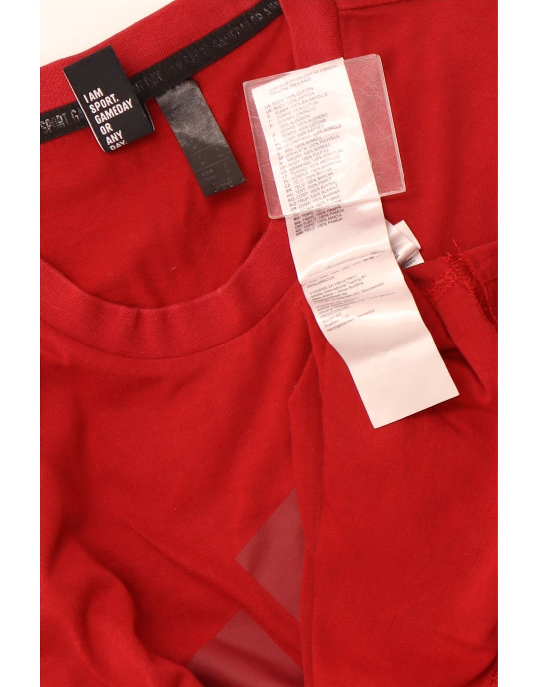 Мужская футболка ADIDAS с рисунком, хлопковый топ среднего красного цвета