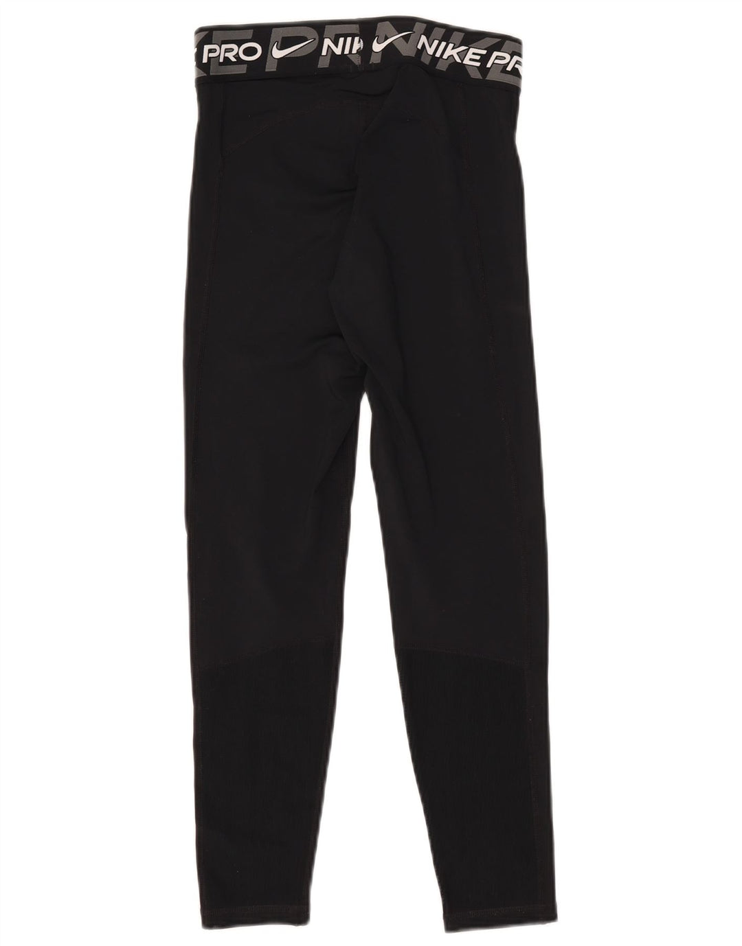 Женские леггинсы с рисунком Nike Dri Fit UK 10, маленькие черные, полиэстер