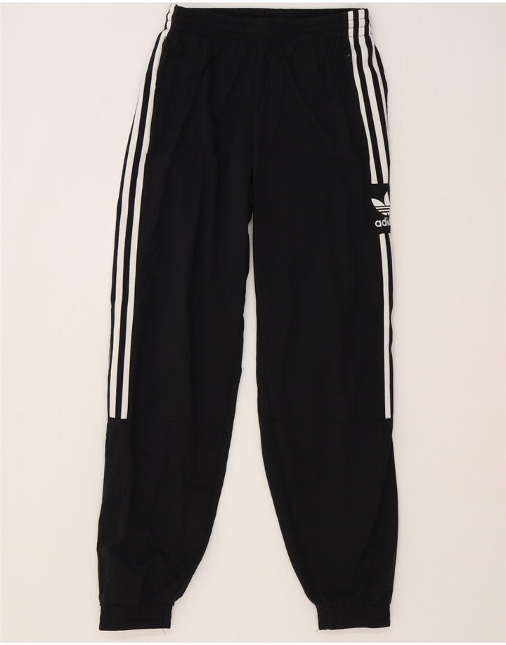 Adidas Мужские спортивные брюки Джоггеры Маленькие черные полиэстер