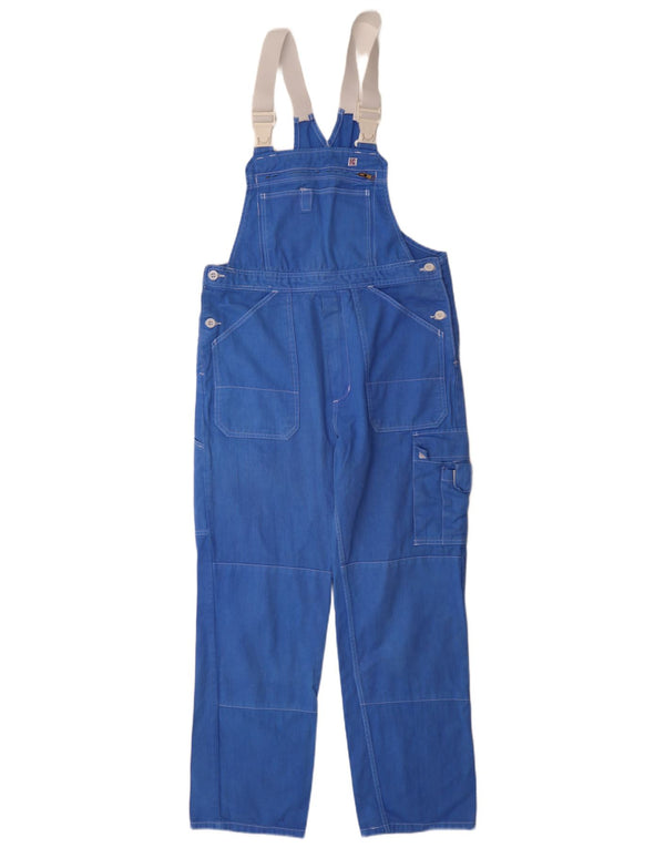 Винтажные женские комбинезоны-карго IT 44 Medium W30 L29 Синий хлопок