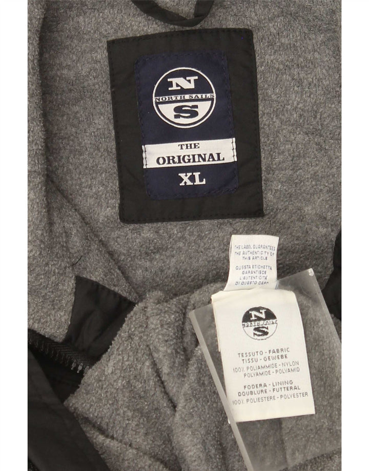 Мужская куртка-бомбер North Sails UK 42 XL, черный полиамид