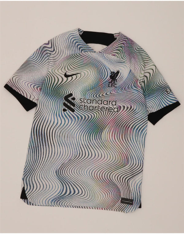 Футболка с рисунком Nike для мальчиков Liverpool, топ 13–14 лет, XL, разноцветная