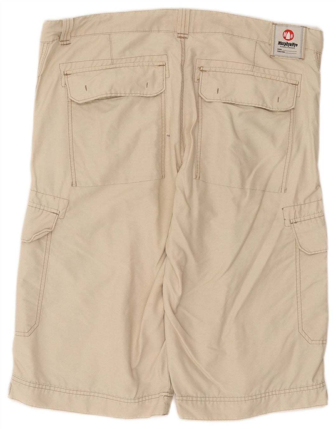 Мужские шорты карго Murphy & Nye W38 XL, бежевый хлопок