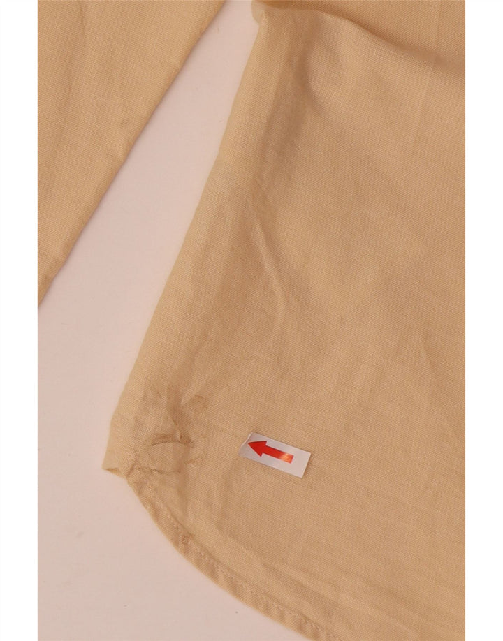 Мужская рубашка Lyle & Scott XS, желтый хлопок