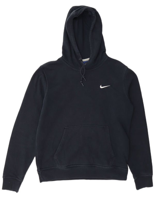 Женский джемпер с капюшоном Nike UK 14, средний темно-синий, хлопок