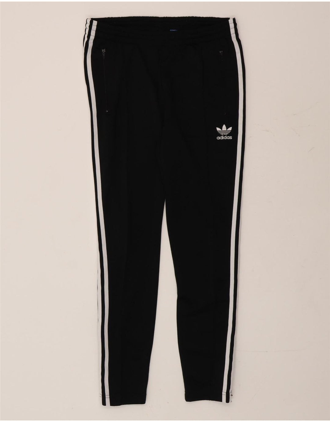 Женские спортивные брюки ADIDAS UK 10, черные, полиэстер