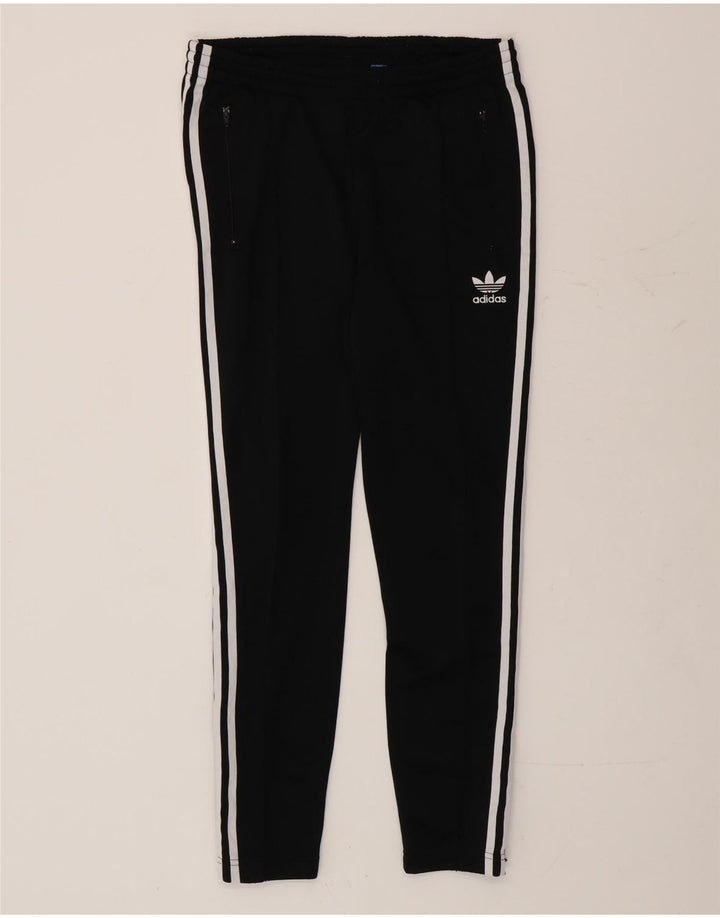 Женские спортивные брюки ADIDAS UK 10, черные, полиэстер