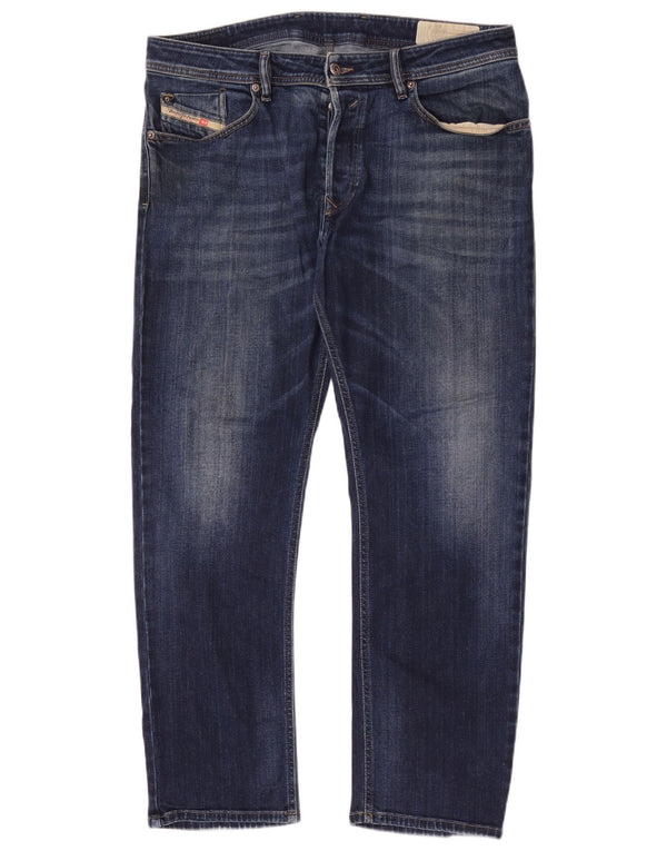 Мужские узкие джинсы Diesel W36 L29, синие, хлопок