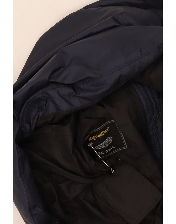 Refrigiwear Женская утепленная куртка с капюшоном IT 40 Маленькая Темно-Синяя