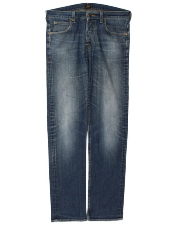 Мужские джинсы Lee Powell Slim W33 L34, синий хлопок