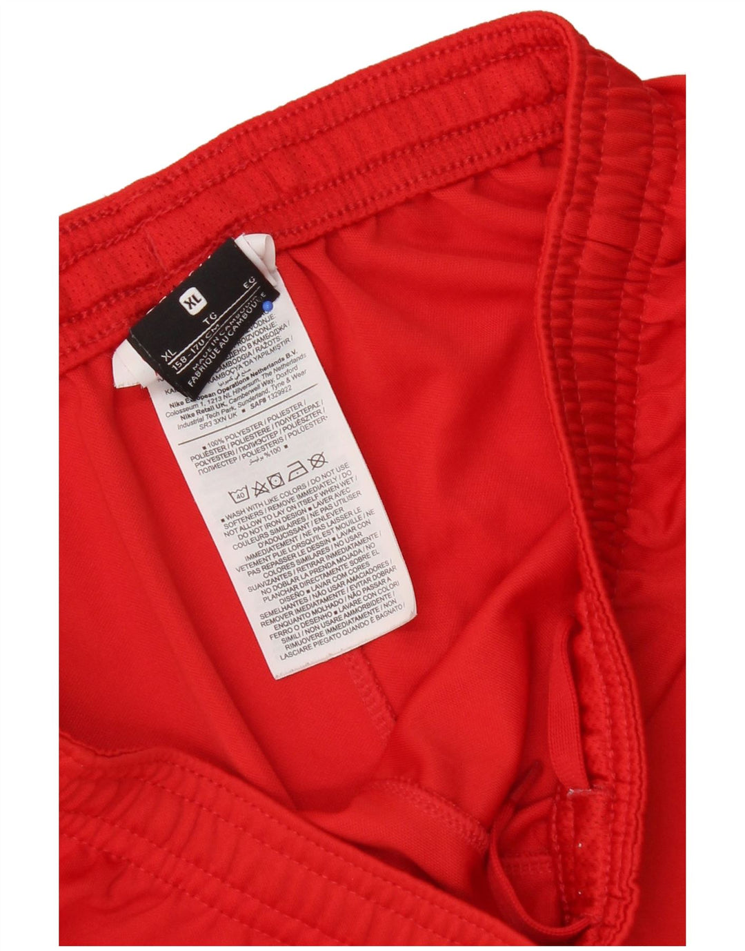 Nike Boys Sport Shorts 13-14 лет XL Красный полиэстер